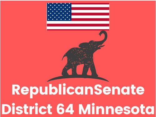 Republican Senate District 64 logo